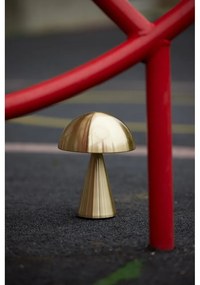 Veioză aurie LED cu intensitate reglabilă (înălțime 20 cm) Mush – Hübsch