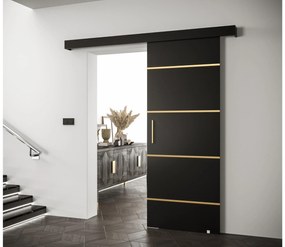 Uși culisante 70 cm Slavdro 4 (negru mat). 1108755