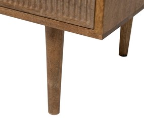 Comodă în culoare naturală joasă din lemn de mango 174x75 cm Apricot – Ixia