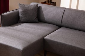 Canapea de colț Belissimo Left - Dark Grey