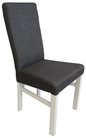 Scaun de sufragerie ALISON gri/alb