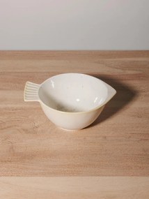 Bol alb din ceramica L20.5cm Varia