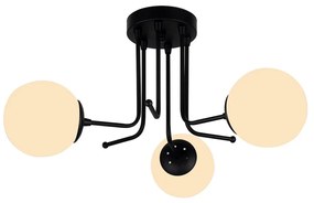 Lustră Squid Lighting Star, înălțime 34 cm, negru