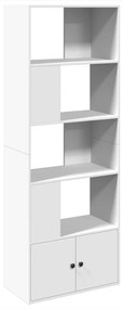 3295317 vidaXL Bibliotecă, alb, 70x36x189 cm, lemn prelucrat