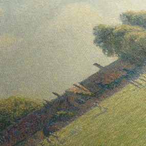 Tablou - Camille Pissarro, Hampton Court Green, reproducere (90x60 cm)