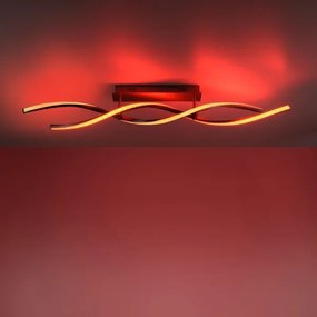 Lustră LED RGB dimabilă SWING 2xLED/8,5W/230V 2700-5000K Leuchten Direkt 11993-55 + telecomandă