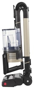 Aspirator vertical Shark Stratos True Pet Flexology IZ400EUT, 309W, 0.7L, 60 min autonomie, Clean Sense IQ, Pet Pro, LED, Powerfins, Gri inchis/Crem