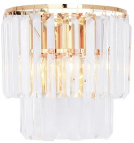 Aplica moderna design deosebit AMEDEO, auriu 17106/2W-GLD ZL