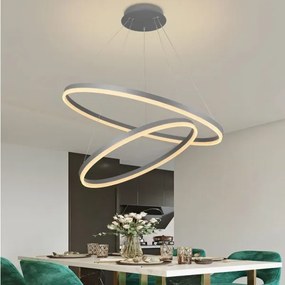 Lustră LED dimabilă pe cablu LED/100W/230V 3000-6500K + telecomandă