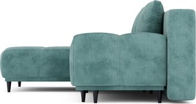 Coltar lemn masiv Odo Extensibil, 273 × 176 × 75 cm - Stânga