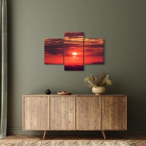 Tablou cu soarele colorat (90x60 cm)