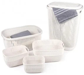 Set cosuri rufe Alpina, plastic, 5 piese