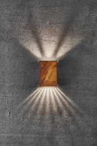 Aplica LED exterior cu iluminat up/down IP54 Fold 10 corten 2019041038 NL