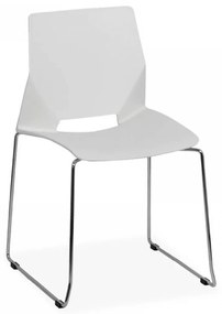 Scaun vizitatori HRC 627 alb