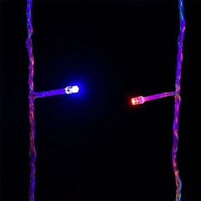 Iluminat LED de Crăciun - 60 m, 600 LED-uri, colorate