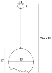 Lustra suspendata design decorativ Nest