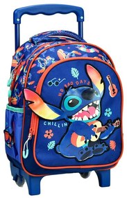 Disney Lilo &amp; Stitch Chillin&#039; Ghiozdan cu Roți pentru Grădiniță, Geantă 30 cm