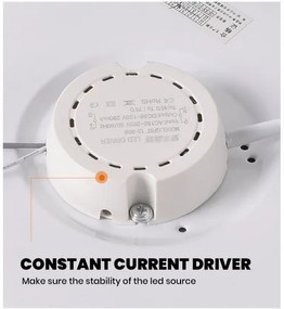 Brilagi - Corp de iluminat LED dimabil SMART STARS, 24W, 230V, Wi-Fi Tuya + telecomandă