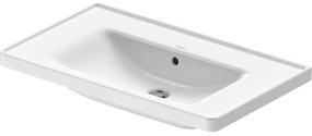 Duravit 2367800060 – Lavoar suspendat D-NEO, 80 x 48 cm, ceramică, alb lucios