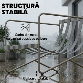 Outsunny canapea terasă relaxare | Aosom Romania