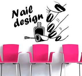 Sticker perete Nail Design