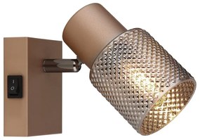 Aplica cu Spot directionabil metal cafea SATELLA