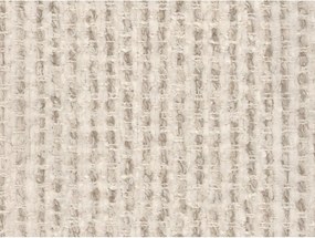 Canapea crem cu tapițerie din chenille 204 cm Georgia – Micadoni