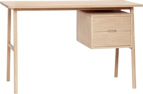 Birou cu aspect de lemn de stejar 57x120 cm Architect – Hübsch