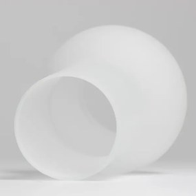 Abajur de rezervă din sticlă pentru lustră TAVERN/COTTAGE E14 210x110 mm alb