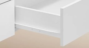 Masuta machiaj pentru Colt cu Oglinda LED si 8 Sertare pentru Cosmetice, Set Masa toaleta Alba, masuta cosmetica, vanity cu Priza si USB - SEA16