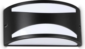 Aplica iluminat exterior IP44 REX-3 AP1 NERO