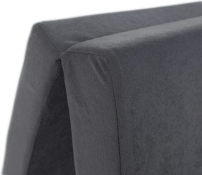 Saltea pliabilă, spumă, 65x180, gri, LEVI 65