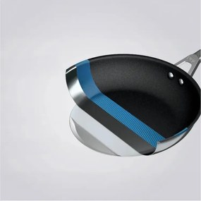 Set oale si tigaie Ninja Zerostick Premium C35005DE, 9 piese, Tehnologie antiaderenta, Pana la 260°C, Inductie, Negru