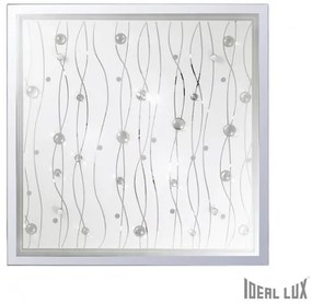 Aplica de perete, Plafonier dim. 42x42cm OCEAN PL3 TRASPARENTE 081441
