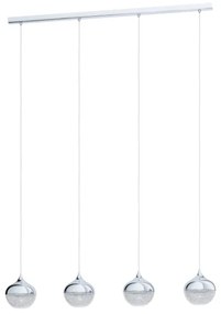 Eglo 98628 - Lustră pe cablu MIOGLIA 4xE14/25W/230V