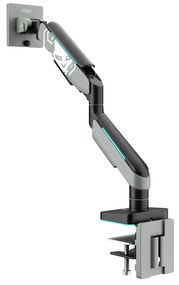 Suport monitor 49", gri/negru LED RGB X-ARM