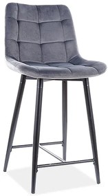 Scaun tip bar Charlie (Gri). 1050321