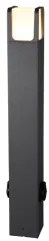 Mini stalp exterior led 6W cu priza Ebro 422167142 Trio