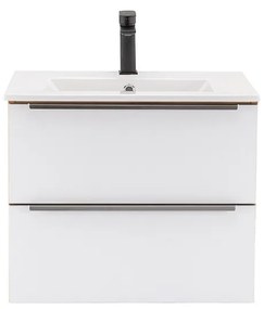 Dulap inferior Vario Trim 60 cu lavoar stejar-alb