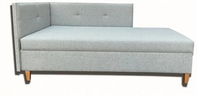 Pat de o persoană (canapea) 90 cm Alissa (cu saltea din arcuri) (S). 1052021