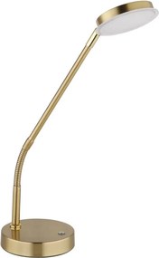 Globo 58504TM - Lampă de masă tactilă LED reglabilă SILVIO LED/6,5W/230V, alamă