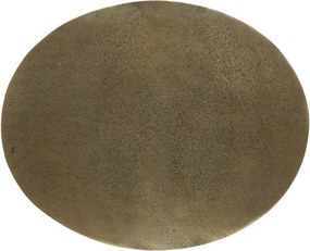 Masă auxiliară rotundă din metal 33x40 cm Macau - Light &amp; Living