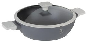 Cratiță antiaderentă cu capac 28 cm, 3.8 L Berlinger Haus Aspen Collection BH 7070, cu strat titan, potrivită pentru gătit zilnic sănătos