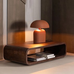 Măsuță de cafea în culoare naturală închisă din lemn de mango 60x120 cm Kinu – WOOOD