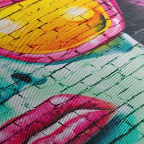 Tablou - Graffiti (120x50 cm)