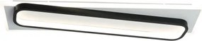 Brilagi - Plafonieră LED dimabilă OUTLINE LED/52W/230V 15x60 cm alb/negru + telecomandă