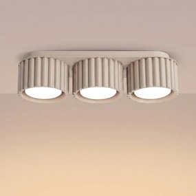 Sollux SL.2635 - Corp de iluminat tip spot AURA 3xGX53/10W/230V taupe