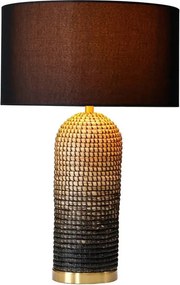 Lampa de masa lucrata manual, Iarba de mare, ZEA 60cm A-46651 VC