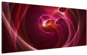 Tablou - Linii ușoare (120x50 cm)