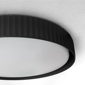 Brilagi - Plafonieră LED dimmabilă LUCIA LED/48W/230V Ø 41 cm neagră + telecomandă